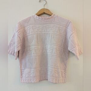 Bentley vintage pink 100% cotton Sweater size Large